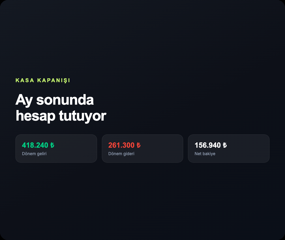 Nakit akışını kontrol altına al